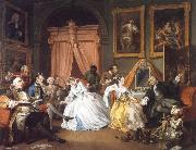 William Hogarth Marriage a la Mode IV The Toilette oil painting on canvas